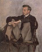 Frederic Bazille Portrait of Renoir oil painting on canvas